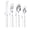 Pearl-white, variant on ATJIA Pearl Ceramic Handle Kitchen Stainless Steel Silverware Tableware Flatware Cutlery 4Pieces/Set Steak Knife Dessert Spoon