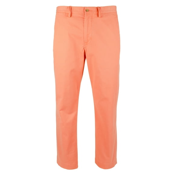 Men's Stretch Straight Fit Cotton Twill Chino Pants-O-36Wx32L