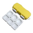 thumbnail image 4 of harper Billiard Chalk Holder with Multiple Slots Cue Stick Billiard Accessory Organizer yellow, 4 of 10