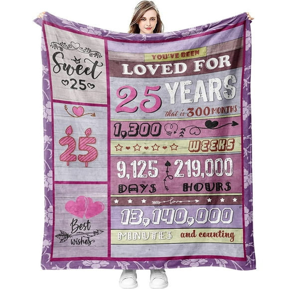 LHSHID 18th Birthday Gift Ideas Happy 18th Birthday Gifts 18th Birthday Gifts for Daughter Gifts for 18th Birthday Girl from Sister/Aunt/Adult 18 Years Old Blanket 60x80in