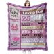 thumbnail image 1 of LHSHID 18th Birthday Gift Ideas Happy 18th Birthday Gifts 18th Birthday Gifts for Daughter Gifts for 18th Birthday Girl from Sister/Aunt/Adult 18 Years Old Blanket 50x60in, 1 of 6