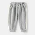 thumbnail image 4 of Gubotare Kids Sweatsuit Boys Little Boys Jogger Set Long Sleeve Casual Outerwear Size 5T 6T (Grey,5-6 Years), 4 of 9
