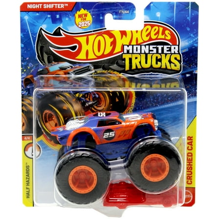 Hot Wheels Half Hazards Night Shifter Diecast Car