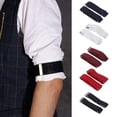 thumbnail image 3 of Adjustable Elastic Non Slip Shirt Belt Cufflinks Sleeves Holder Arm Garter Band, 3 of 9