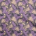 thumbnail image 1 of oneOone Velvet Grayish Purple Fabric Tropical Sewing Craft Projects Fabric Prints By Yard 58 Inch Wide, 1 of 4