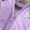 thumbnail image 5 of YTDSCS Toddler Kids Girls Winter Waisted Coats Hooded Warm Outerwear Thickened Cotton Coat Jacket for Girls 4-10+ Years Old, 5 of 9