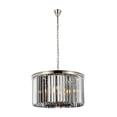thumbnail image 2 of Sydney 8 light Polished nickel Chandelier Silver Shade (Grey) Royal Cut Crystal, 2 of 7