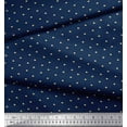 thumbnail image 2 of Soimoi Cotton Duck Fabric Triangle Shirting Print Sewing Fabric Yard 56 Inch Wide, 2 of 3