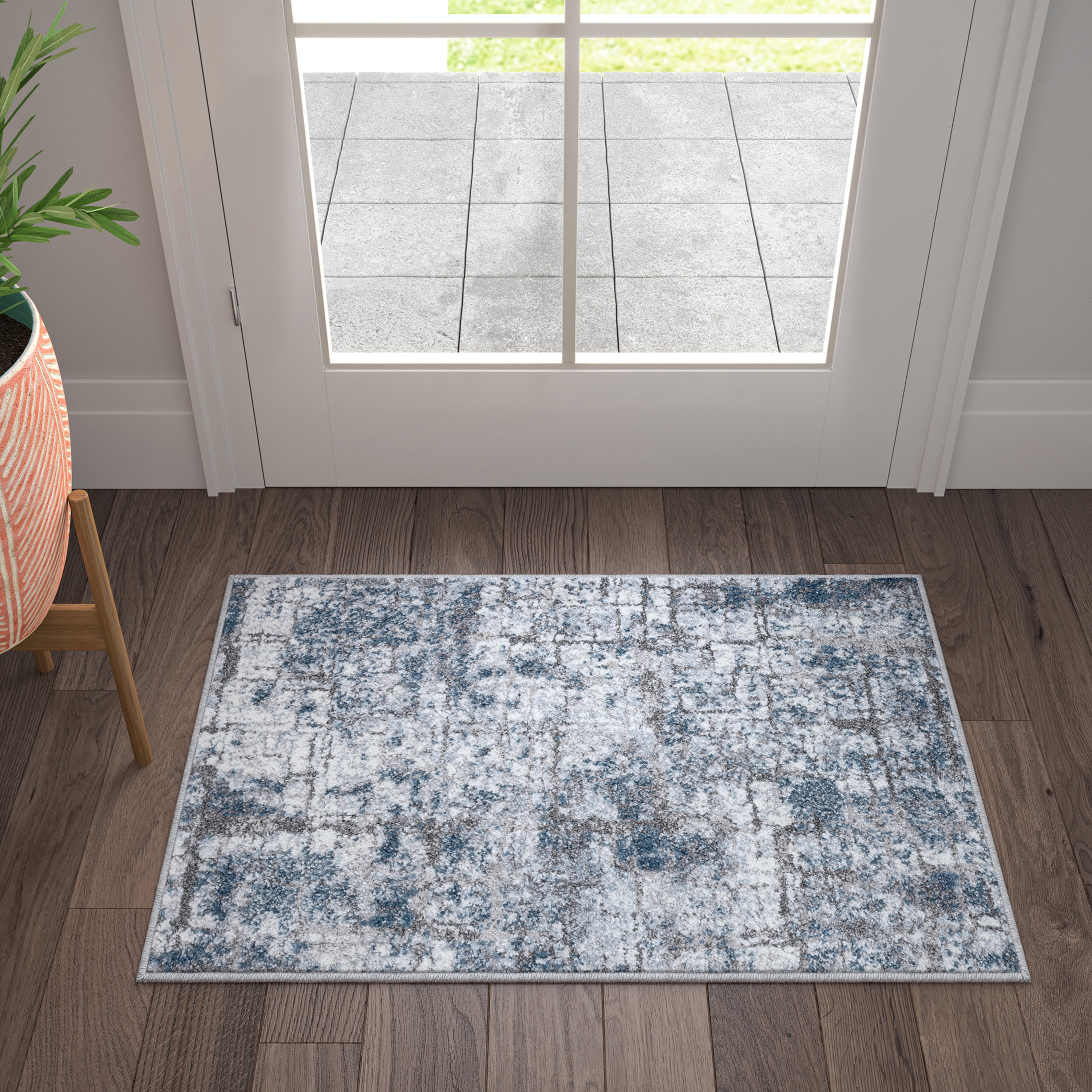 Indoor Front Door Rug Tayse 2x3 Entry Rug Kitchen Rug Bath Rug Contemporary Carpet Small Area Rug Indoor Front Door Rug Tayse 2x3 Entry Rug Kitchen Rug Bath Rug Contemporary Carpet Small Area Rug