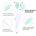 thumbnail image 2 of 6Pcs Silicone Face Scrubber Set, 2pcs Exfoliating Lip Brush, 2pcs Face Cleansing Brush & Silicone Facial Mask Brush Exfoliator Skin Care Tool, 2 of 6