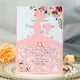 thumbnail image 1 of Tarjetas de invitación con sobres, tarjeta de felicitación con purpurina para niña, suministros para fiesta de compromiso y boda, invitación de bautismo, 10 unidades, 1 of 4