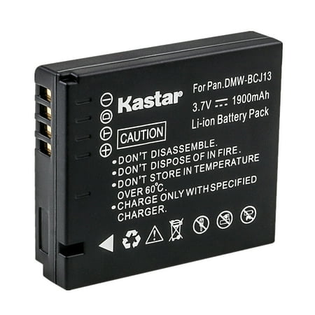Image of Kastar 1-Pack DMW-BCJ13 Battery Replacement for Panasonic DMW-BCJ13E DMW-BCJ13PP Battery DE-A81 DE-A81B DE-A82 DE-A82B Charger Panasonic Lumix DMC-LX7 Lumix DMC-LX7GK Lumix DMC-LX7K Camera