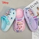 thumbnail image 2 of Disney Princess Cave Shoes - Zapatillas de baño de verano antideslizantes para niñas, zapatillas de interior con dibujos animados, lindas Baotou Coolpad, 2 of 5