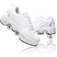 thumbnail image 1 of Chaussures de Patins à Roulettes Déformation Chaussures de Marche Automatiques avec Roue à Déformation à Double Rangée Chaussures de Patinage pour Adultes et Enfants, 1 of 5