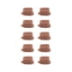 thumbnail image 4 of 10 unids caucho ladrillo Flautas agujero Silent Blocs reemplazo kit de reparación orquestal Accesorios, 4 of 8