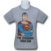 Superman Is Stronger T-Shirt-Men's Small