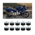 thumbnail image 1 of 80Pcs Motorcycle Rubber Grommets Kits Motorcycle Windshield Bolts for Fairings Rubber, 1 of 7