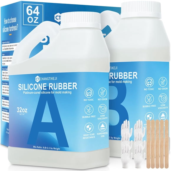 Kit de fabricación de moldes de silicona CHANGTIKEJI 1.9L con accesorios