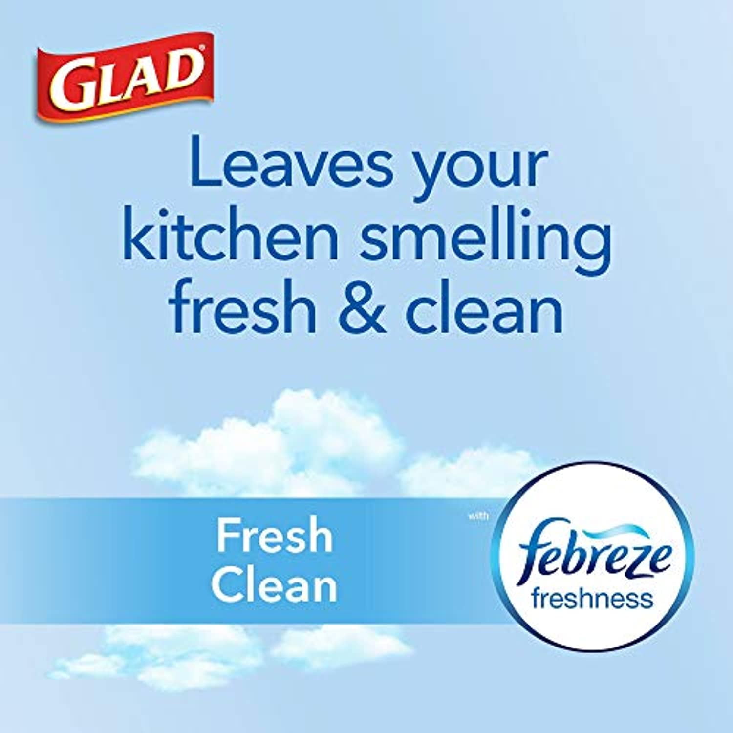 Glad Force Flex 13 Gallon Drawstring Tall Fresh Clean Kitchen Bags 23 Ea, Shop