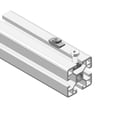 thumbnail image 5 of Unique Bargains Sliding T Slot Nuts, M3 Half Round Roll In T-Nut for 3030 Series Aluminum Extrusion Profile, Carbon Steel Nickel-plated,, 5 of 5