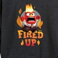 thumbnail image 3 of Inside Out - Fired Up - Women's Lightweight French Terry Long Sleeve Shirt, 3 of 5