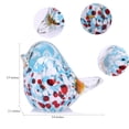 thumbnail image 4 of WYZCTTD 1PCS Blue Bird Glass Figurines Crystal Birds, Animal Figurines, Blown Glass Art Decor, Home Entryway Decor, 4 of 6