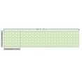 thumbnail image 2 of Ambesonne Floral Fabric by the Yard Upholstery, Symmetrical Geometric, 3 Yards, Pistachio Green White, 2 of 4