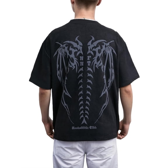 EMMIOL Men's Y2K Baggy Graphic Tees Oversized Crew Neck Short Sleeve Streetwear Tops Summer 2026