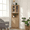 Natural, variant on 65.7'' Tall Corner Cabinet with Spacious Storage, Corner Storage Cabinet,Corner Liquor Cabinet for Bathroom, Living Room & Kitchen, Natural