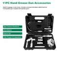 thumbnail image 6 of Grease Machine Accessory Kit 11 Piece Grease Machine Coupler Set for Hard to Reach Grease Fittings Heavy Duty Lubrication Grease Zerk Fitting Adapters with Nozzles and Flex Hose, 6 of 9