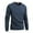 Dark Blue, variant on Lorytime Crewneck Sweatshirt Men Tight Solid Breathable Pullover Long Sleeve Tops Fashionable Outerwear Green 4XL