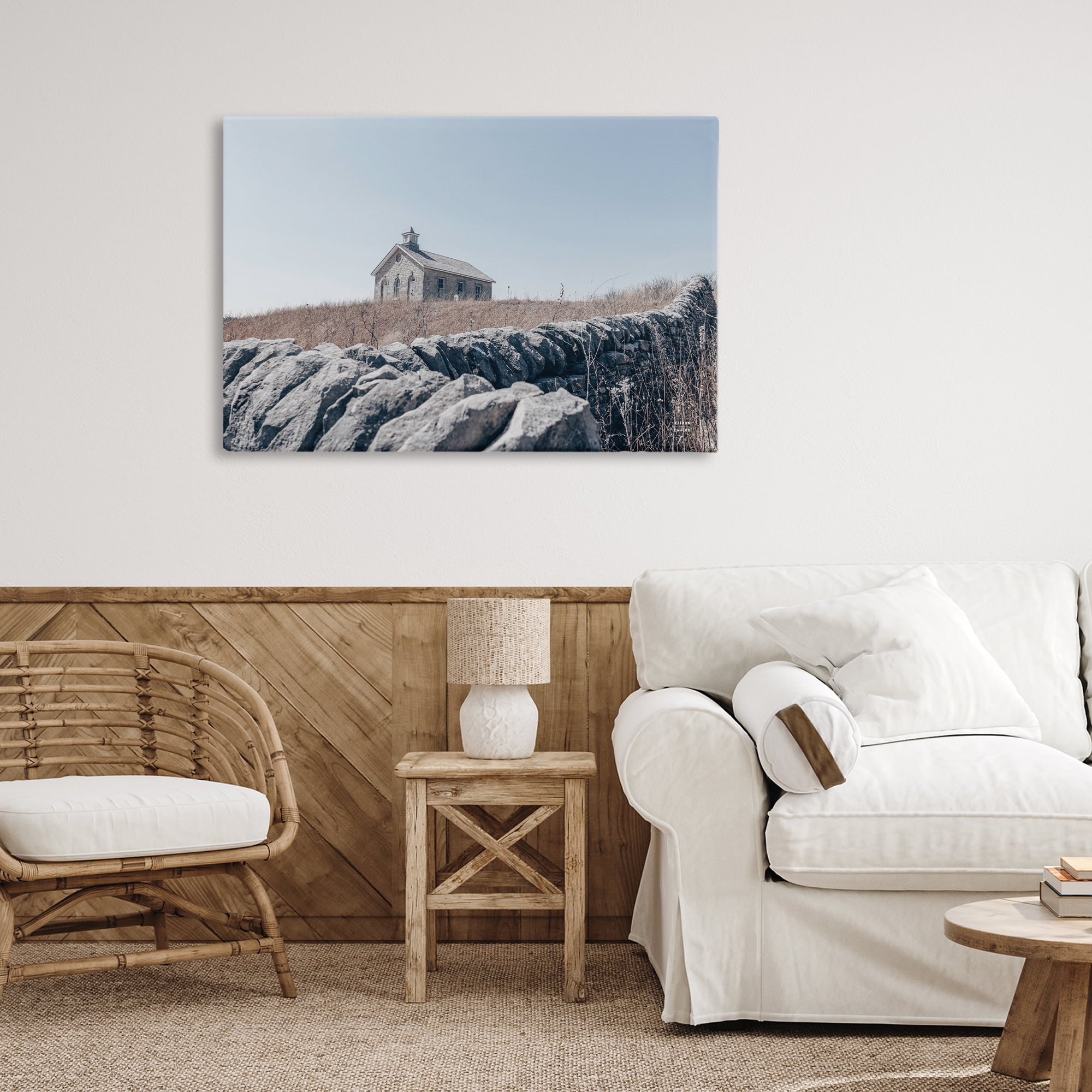 Stupell Industries One Room Schoolhouse Canvas Wall Art, design by Nathan Larson