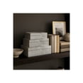 thumbnail image 2 of Decorative Striped Boxes with Lid for Home Decor - Stylish Decor Box for Console Table, Jewelry Storage, or Bedroom - Minimalist Home Organizer for Office Decor - Set of 3, 4", 3", 3", Black & White, 2 of 13