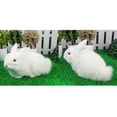 thumbnail image 3 of DYNWAVECA Rabbit Statue House Miniature Ornament Electrical Installation Construction Supplies, 3 of 10