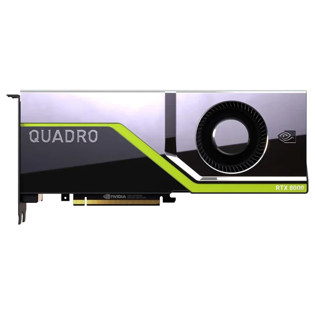 RTX 8000 48GB GDDR6 384 BIT PCIe 3.0 x16 Graphics Card