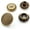 Antique Brass), variant on Snap Fasteners Color Plated Solid Brass Snaps Heavy Duty Press Stud Poppers Ring-Socket Button #201 VT47 Pack of 10 (15 mm, Silver)