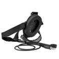 thumbnail image 1 of Caza Auriculares de un solo lado Micrófono para exteriores Auriculares Reducción de ruido Auriculares de caza ajustables Micrófono, Negro Scienceny OD000726-01, 1 of 7