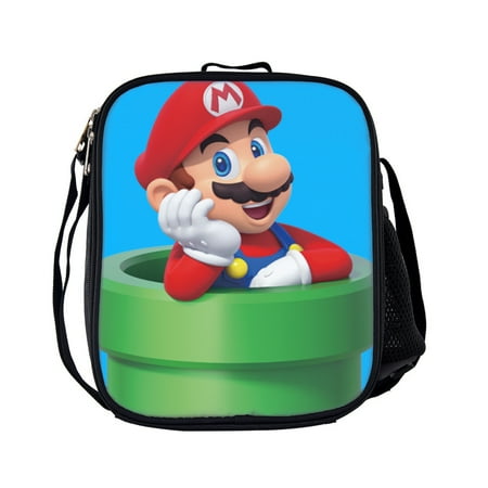 

Super Mario Insulated Take Out Lunch Box Bag Tote For Men Women