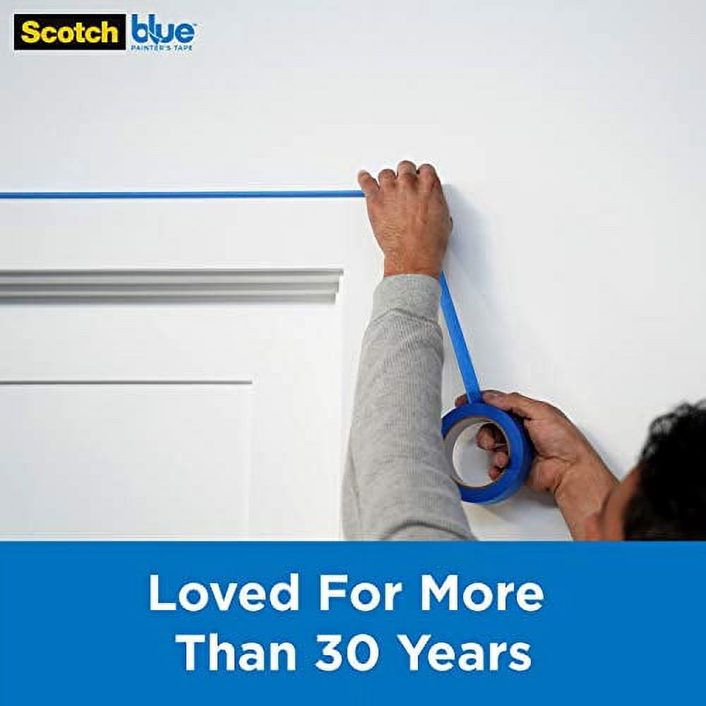 ScotchBlue Original Multi-Surface Painter’s Tape, 1.41 inch x 60 yard, 2090, 6 Rolls