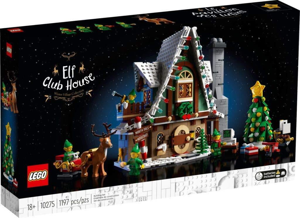 Lego Creator Christmas Santa s Visit 10293 Holiday Set for Kids Walmart