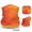 Orange, variant on Pink Neckerchief Sun Neck Gaiter Windproof Scarf Breathable for Sport & Outdoor