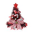 thumbnail image 4 of Sombrero para de Navidad Decorativo Adorno de Navidad Gorra Festiva para Decoración Sombrero con Lazo No Tejido Función Ornamentación Adecuado Lazo rojo, 4 of 8