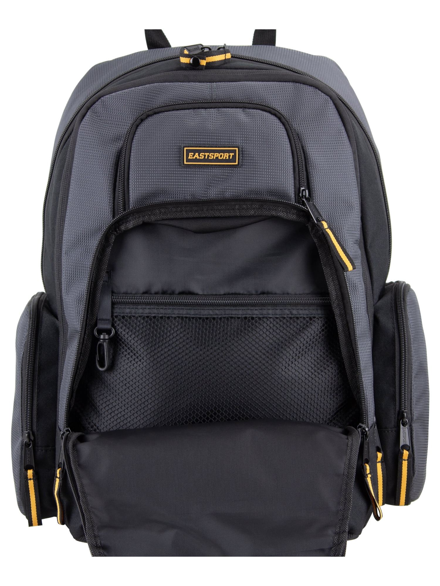 Eastsport Unisex Diamond Expandable Recycled Backpack, Nine Iron