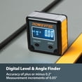 thumbnail image 2 of Medidor de ángulo digital POWERTEC 71828 para carpintería con sierra de mesa, 2 of 7