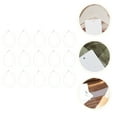 thumbnail image 1 of KALLORY 5000 Pcs Plastic Fasteners Tags White Securing Labels for Online, 1 of 7