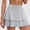 Light Gray, variant on Shorts for Women's High- Everyday Performance Skort with Double Layer Pleats and Secure Pockets for Summer Comfort—High Rise Athletic Skirt for Casual Sports and Workouts Red XXL