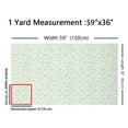 thumbnail image 3 of Homewish Cartoon Green Watercolor 01, Romantic Love Heart Room Decor Fabric by the Yard, Teens Kids Child Sewing Fabric, Microfiber Bedroom Decor, 3 of 6