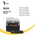 thumbnail image 2 of TN315 Toner Cartridge Compatible for Brother TN-315 TN315 MFC-9460CDW 9970CDW HL-4150CDN 4570CDW 4570CDWT (Black Cyan Yellow Magenta, 4-Pack), 2 of 6