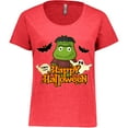 thumbnail image 3 of Inktastic Halloween Monster Women's Plus Size T-Shirt, 3 of 5