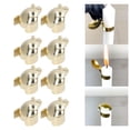 thumbnail image 1 of Fire Extinguishing Candle Snuffer, 8pcs Time Saving Candle Snuffer  For Party For Adult Gold,Silver, 1 of 8